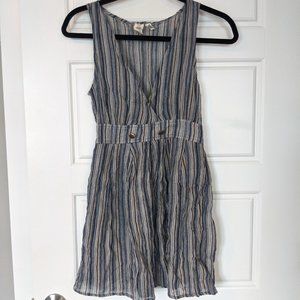 Urban Outfitters Urban Renewal Boho Striped Dress